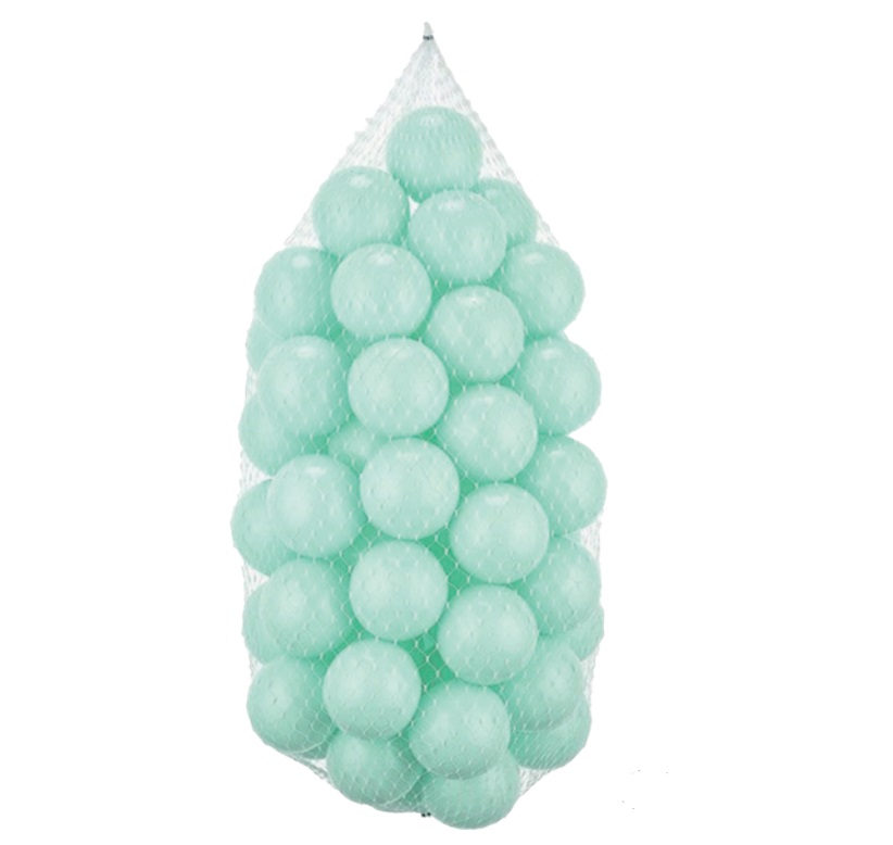 PlayCity 500 Bile Plastic Mint 7cm - Jucării