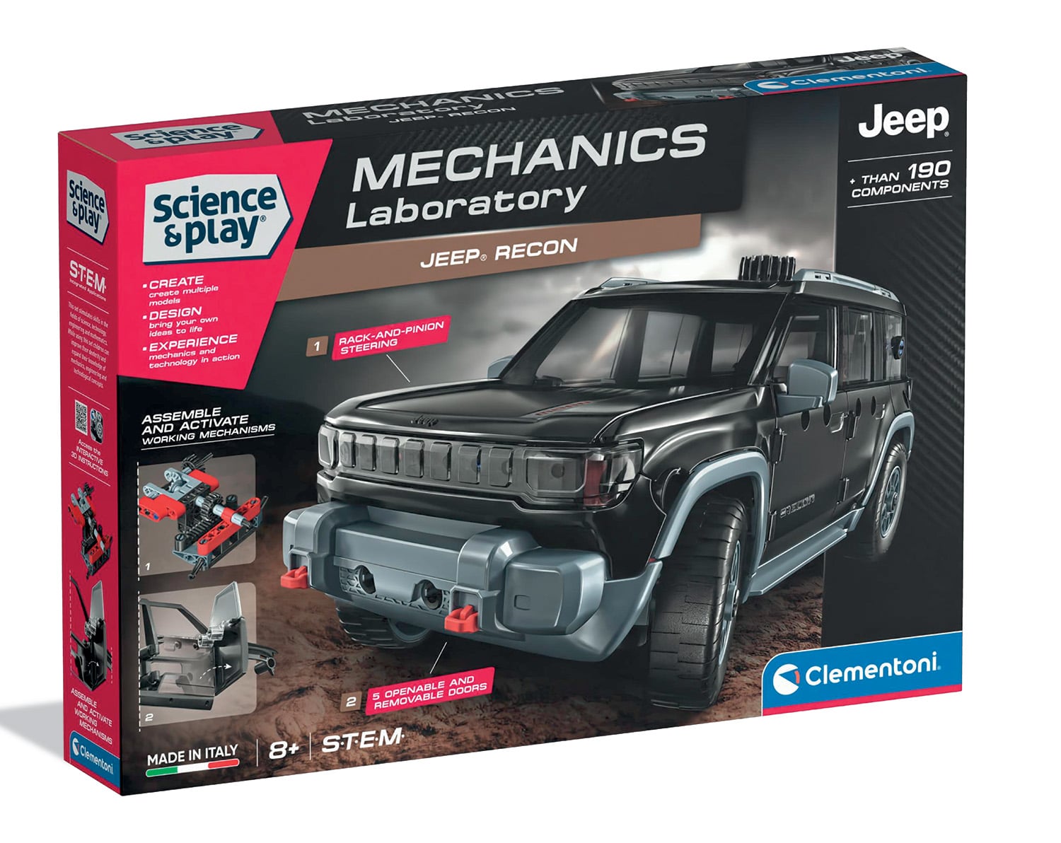 Kit Constructie Clementoni Jeep Recon Electric