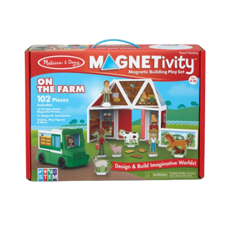 Set Magnetic La Ferma Melissa & Doug, 102 Piese