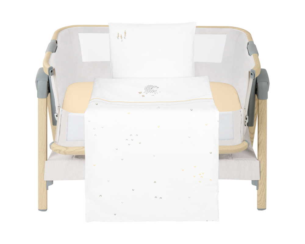 Set Lenjerie Kikkaboo 5 piese Bumbac 80x50cm - imagine 2