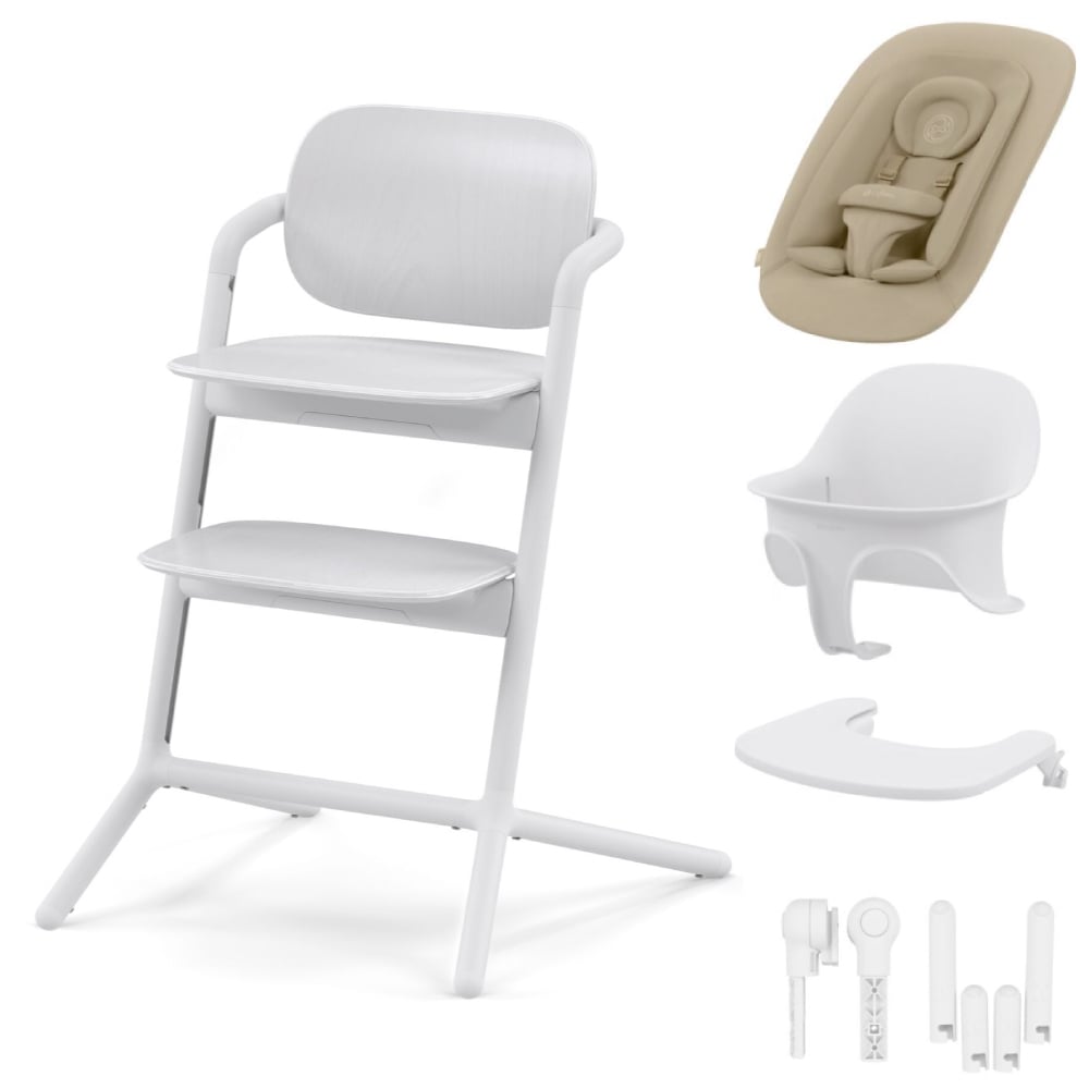 Scaun Cybex LEMO 4-in-1 All White | Ergonomic & Premium