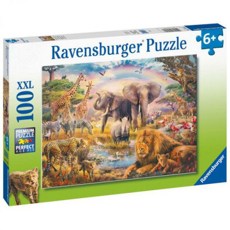 Ravensburger Puzzle Animale Sălbatice 100 piese - imagine 3