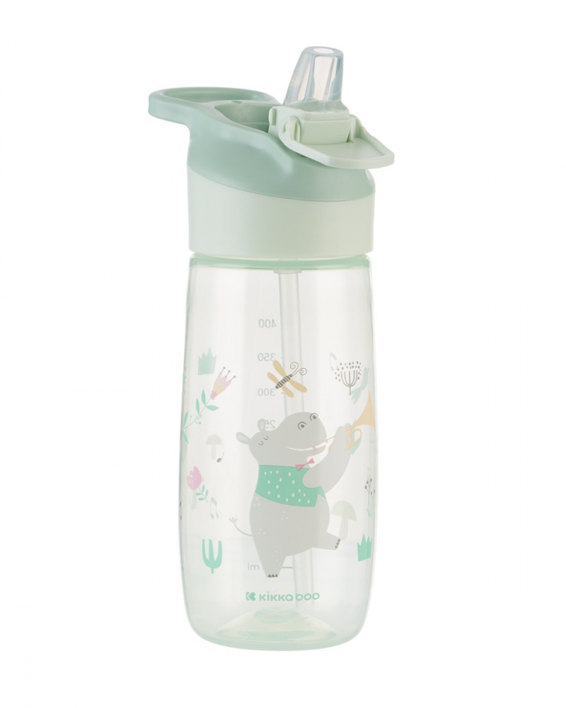Cana KikkaBoo Music Fest 450ml cu duza silicon