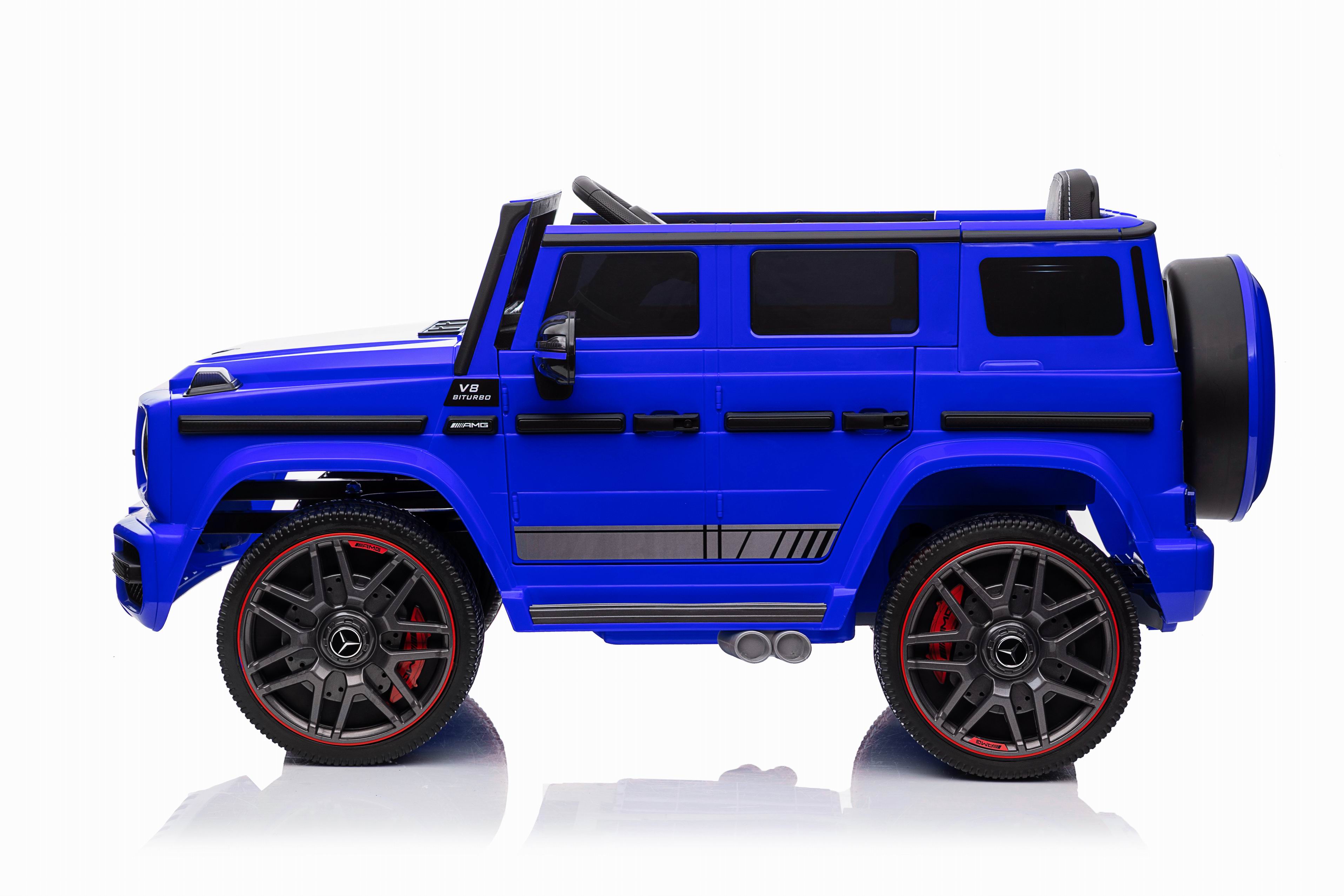 Masinuta Electrica Mercedes AMG G63 12V Albastru - imagine 3