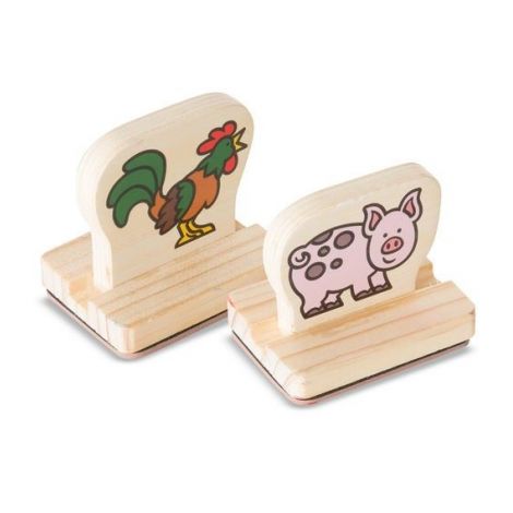 Set Stampile Fermă Melissa & Doug | Jucării Creative - imagine 3