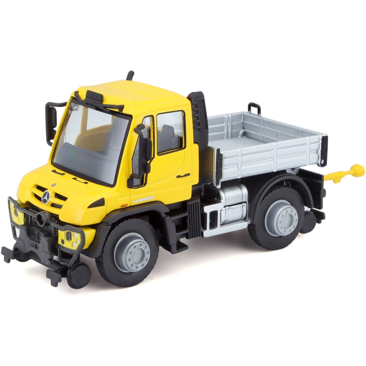 Masinita Maisto Mercedes Benz Unimog Galben