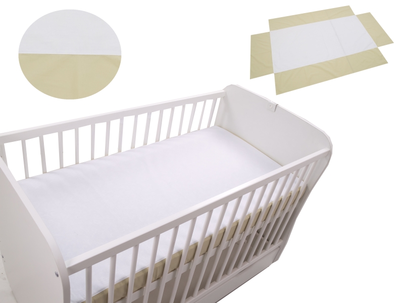 Cearceaf Klups Bej 100% Bumbac 120x60 cm