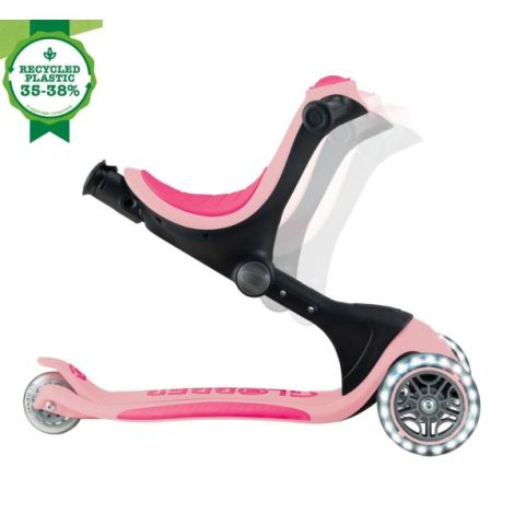 Globber Go-Up 4in1 Deluxe Eco - Roz Pal - imagine 4