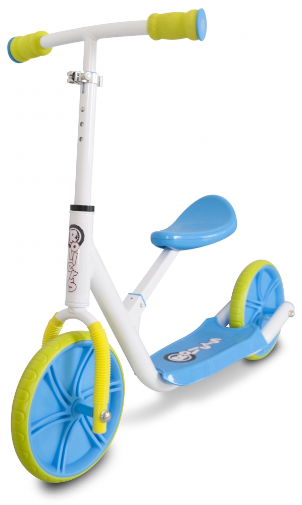 Trotineta 2 in 1 Hyprozinc Roller R2 Albastra, cu Scaun - imagine 2