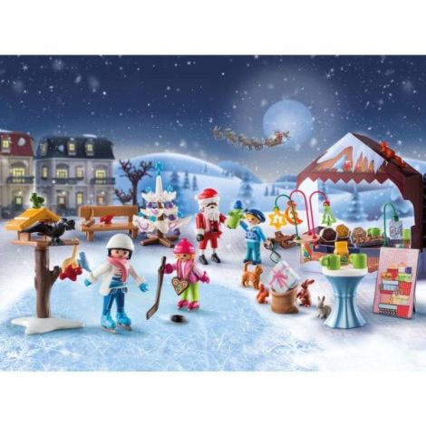 Playmobil Calendar Advent Târg Crăciun 71472 - imagine 7