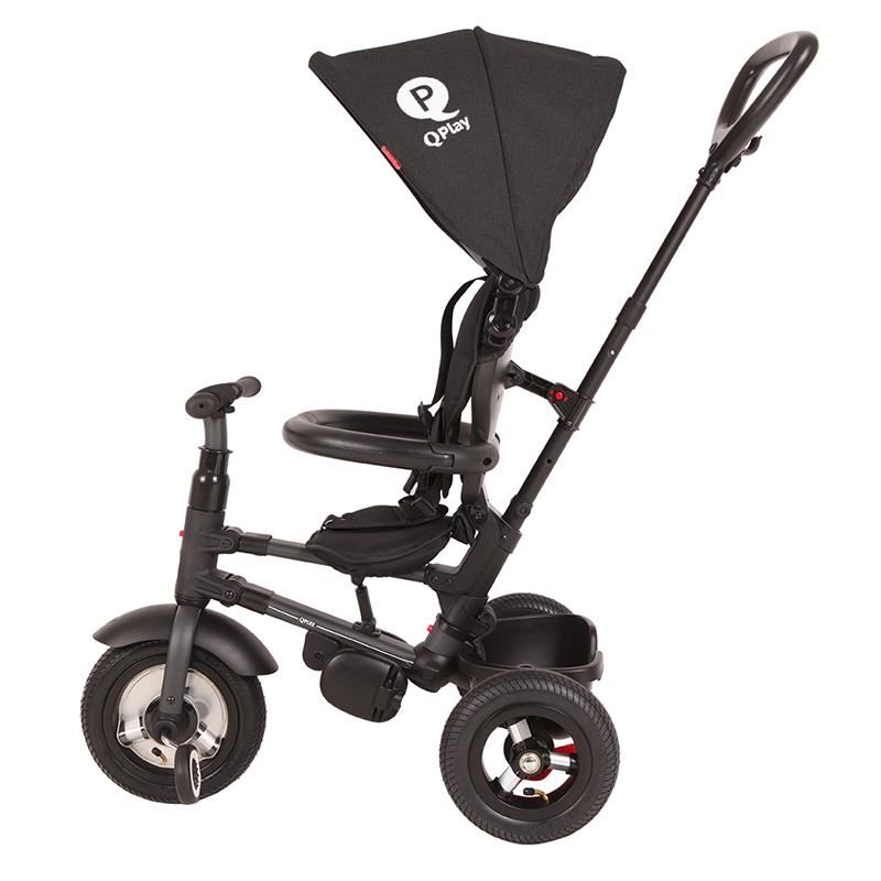 Tricicleta Qplay Rito Rubber, Pliabila, 25kg - imagine 5