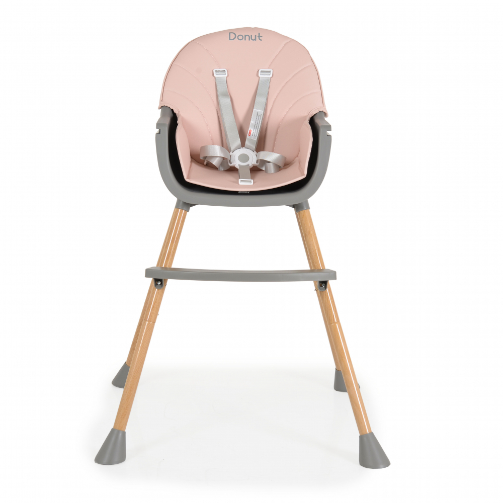 Scaun de masa 2in1 Moni Donut Pink, Reglabil - imagine 7