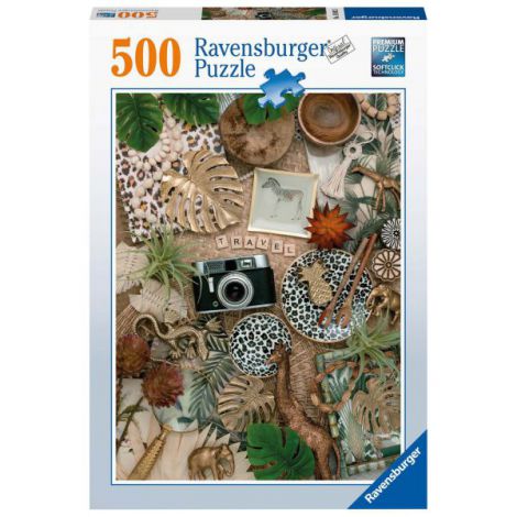 Puzzle Ravensburger 500 Piese Colaj - Timp Relaxant - imagine 3