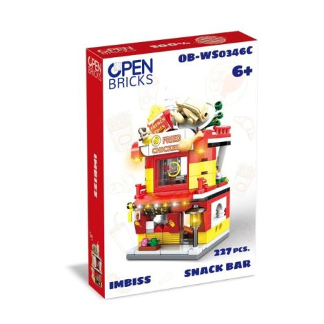 Open Brick - Fast-food constructie 227 piese