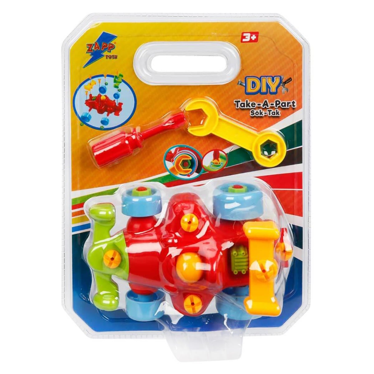 Set Asamblat Go Kart Zapp Toys, cu Accesorii