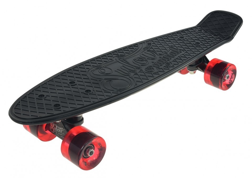 Penny Board Rulyt SLV Venice 22 inch Negru Rosu - imagine 4