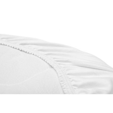 Husa Bumbac Elastic Sensillo Landou Alb - imagine 3