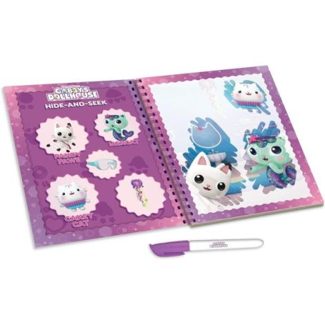 Waterbook Gabby's Dollhouse Lisciani - Colorat magic cu apă - imagine 2