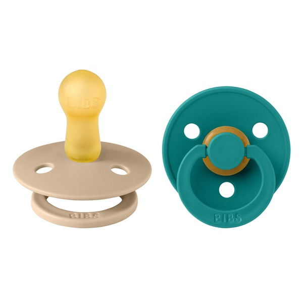 Set 2 suzete Bibs Colour Latex natural - imagine 3