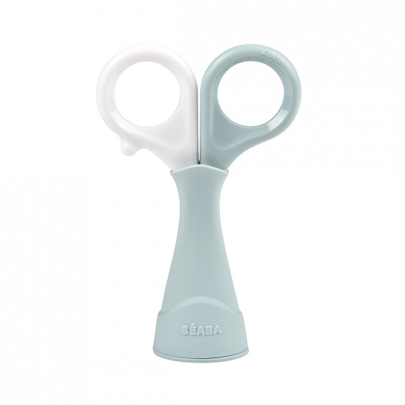 Forfecuta Beaba cu protectie varf Green Blue - imagine 4