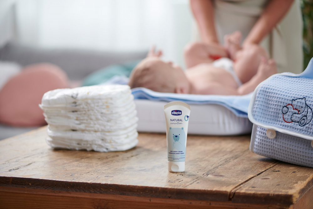 Crema reparatoare Chicco impotriva iritatiilor, 0 luni+