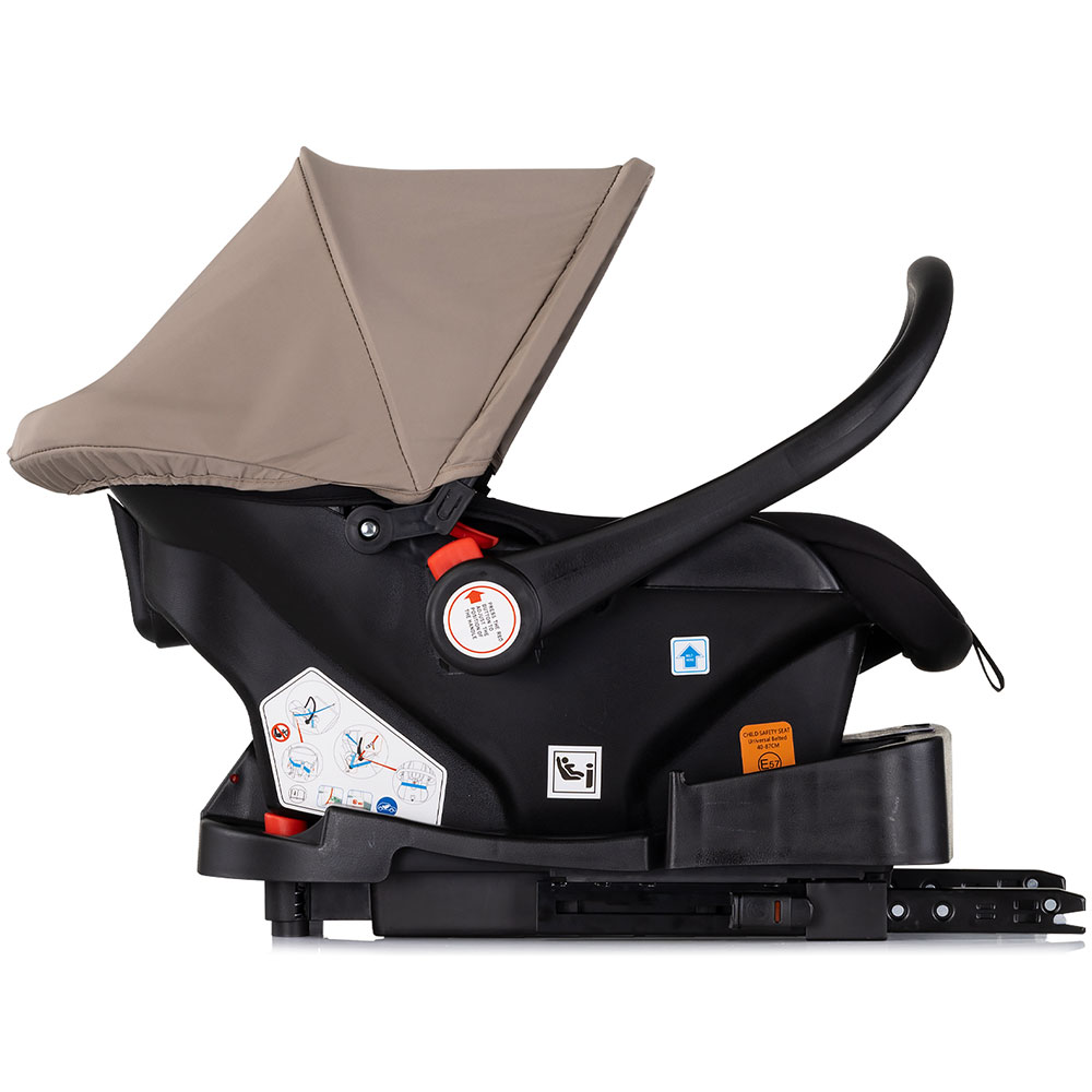 Carucior 3in1 Chipolino Vista Tiramisu - imagine 8