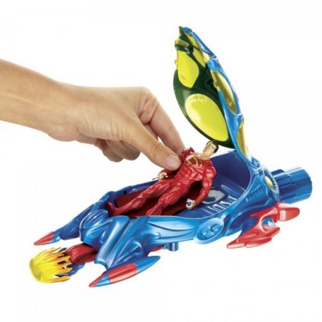Figurina Superman Solar Force Launcher Mattel - imagine 2
