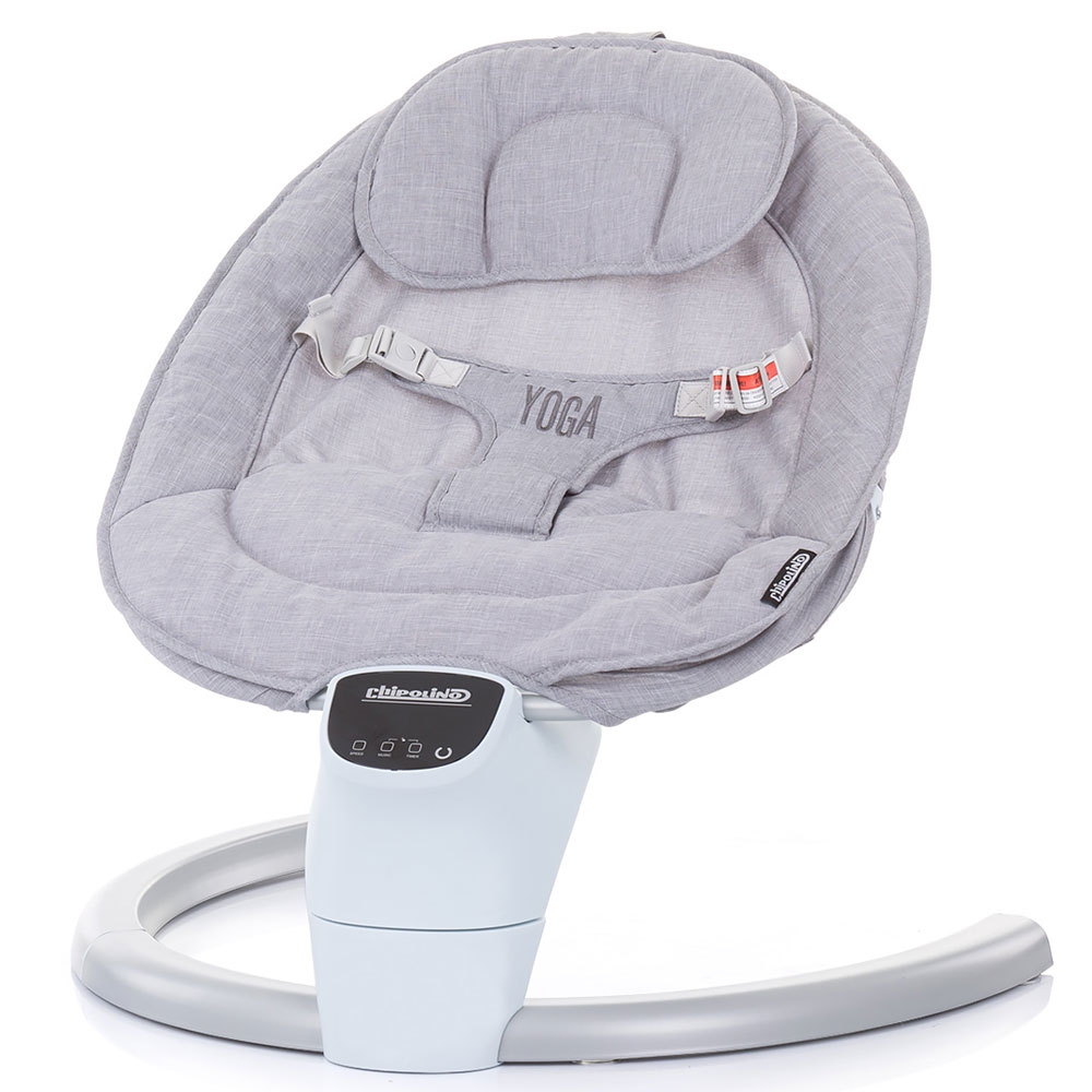 Leagan electric Chipolino Yoga Mist, 3 pozitii, 0-6 luni - imagine 2