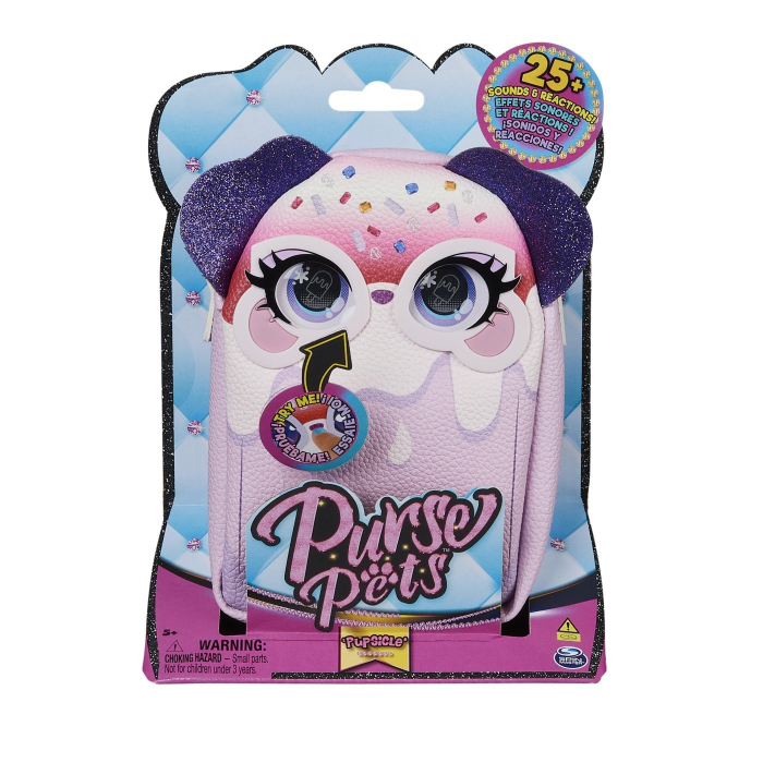 Purse Pets Catelus Pupsicle | Gentuță Interactivă
