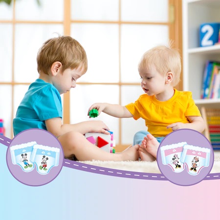 Scutece Huggies Pants Fete 6-11kg Mega Pack - imagine 4
