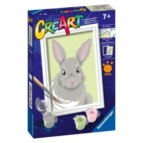 Ravensburger CreArt Iepuras - Pictură Numere - imagine 2