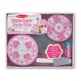 Set Tort Etajat Melissa & Doug | Joc Creativ Lemn - imagine 3