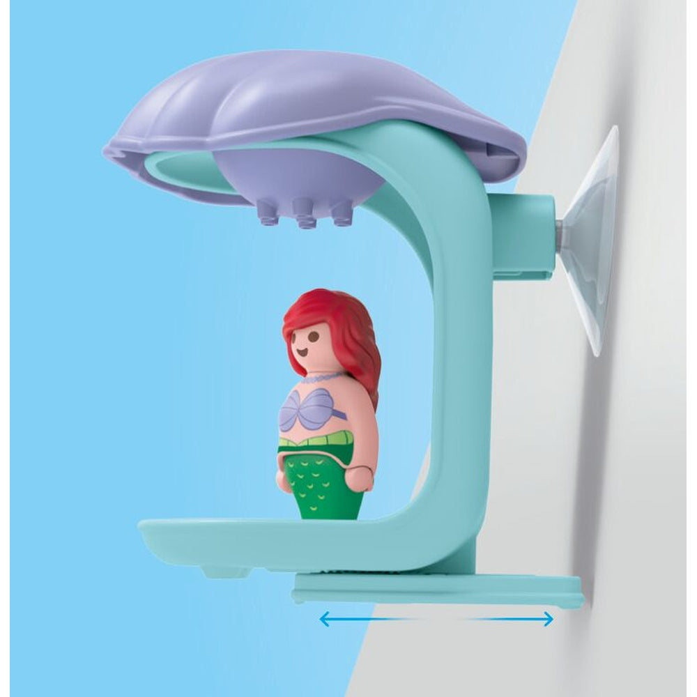 Jucărie Baie Ariel Disney Playmobil Scoacă Dus - imagine 4