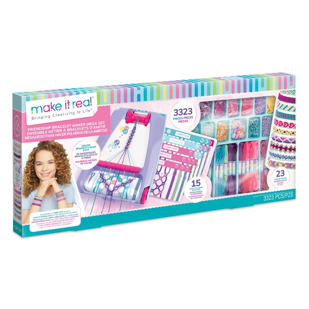 Set Creativ Make It Real - Bratarile Prieteniei, 3323 Piese