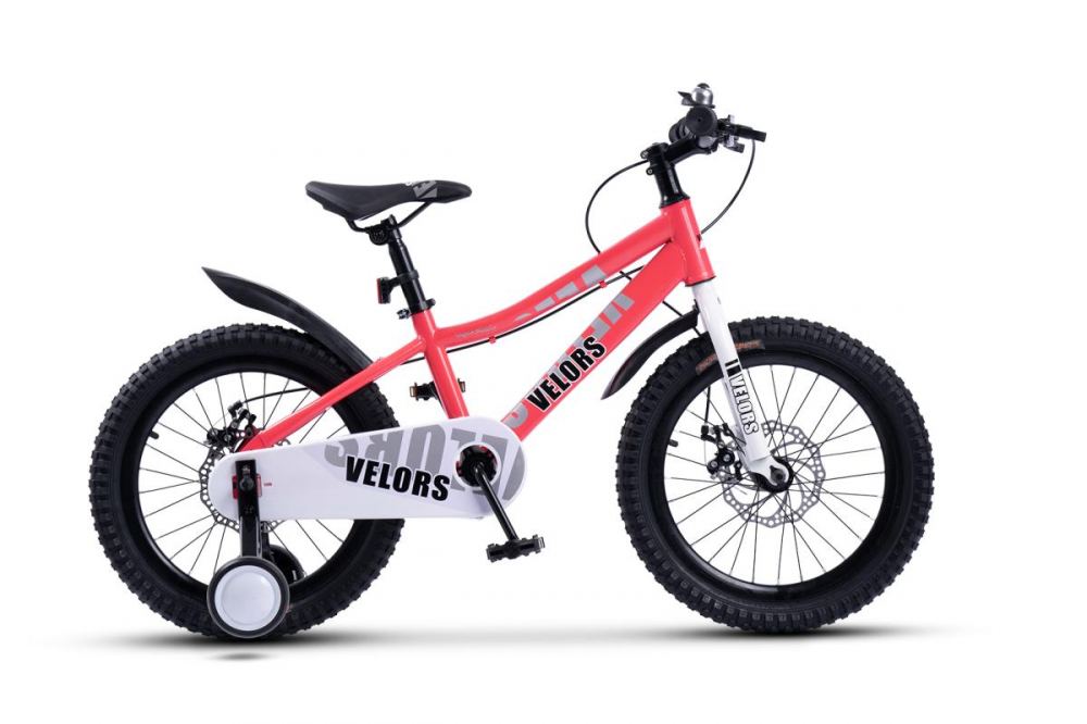 Bicicleta Velors V18345A Roz 18" Copii 5-7 ani