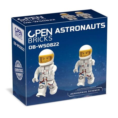 Set Astronați Open Brick - Jucării Construcție