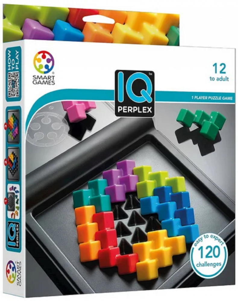 Smart Games IQ Perplex | Joc Logic cu 120 Provocari