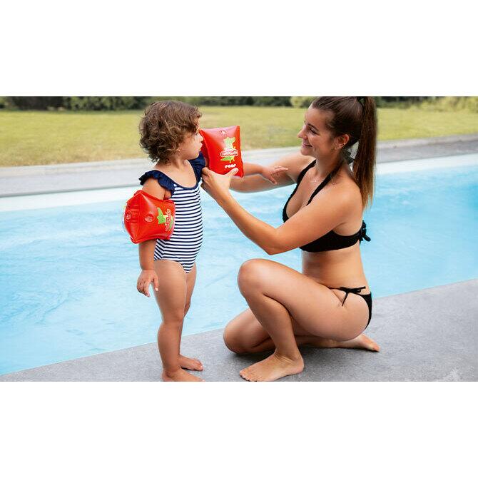 Aripioare Inot Reer MySwimBuddy, 1-6 Ani, Rosu