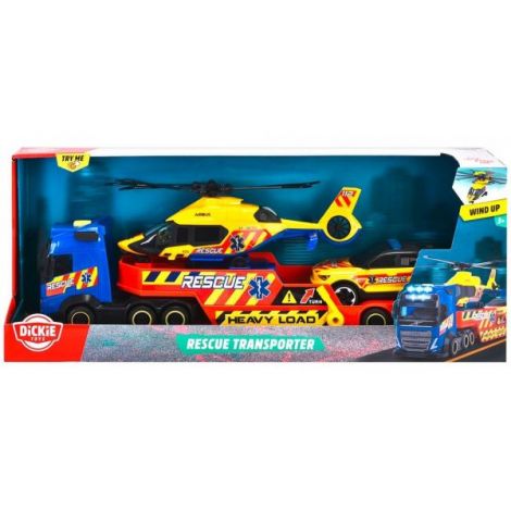Dickie Toys Set Salvare 40cm cu 3 Vehicule - imagine 20