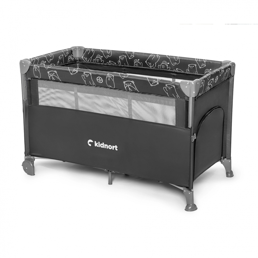 Patut Călătorie Kidnort 3 în 1 Dark Grey - imagine 6