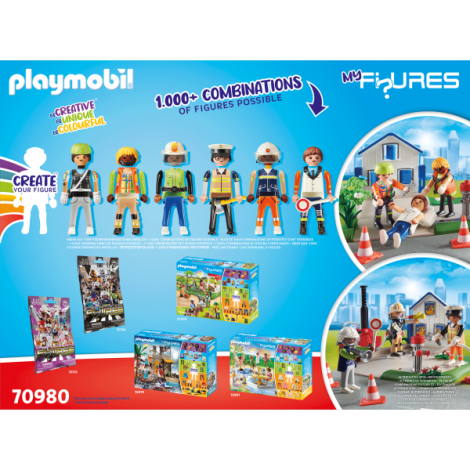 Jucarie Playmobil Creeaza Erou Salvare - imagine 3