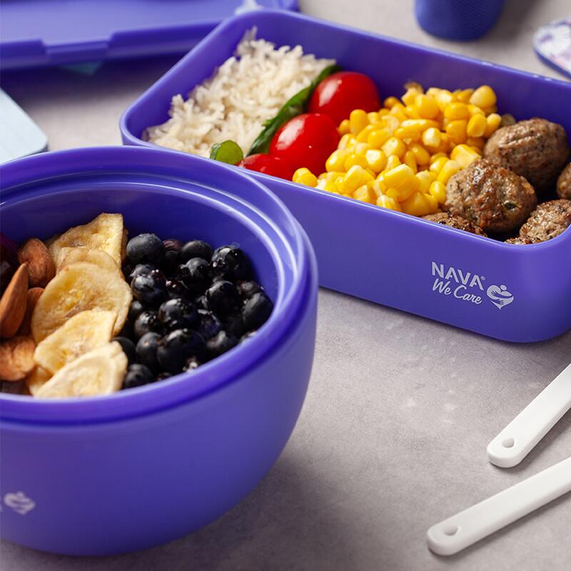 Lunchbox Nava We Care 650ml - Prânz Elegant - imagine 6