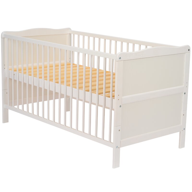 Patut Transformabil BabyNeeds Nadia 140x70 Alb - imagine 5