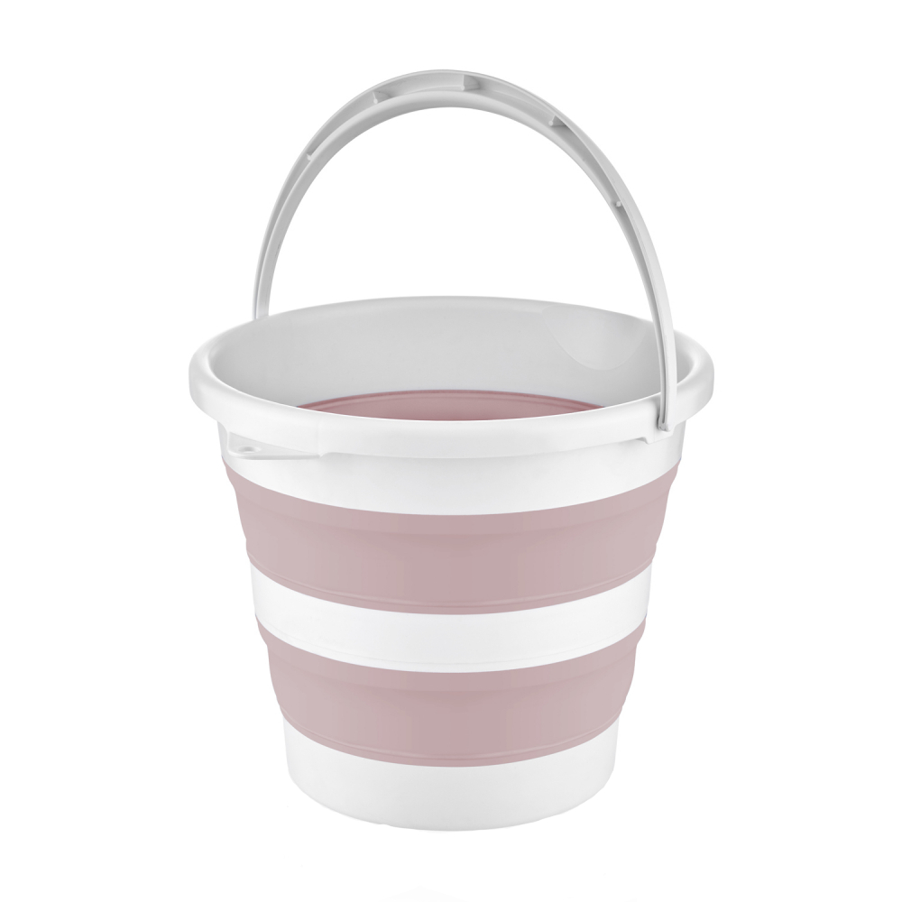 Găleată Pliabilă BabyJem Pink pentru Baie - imagine 2
