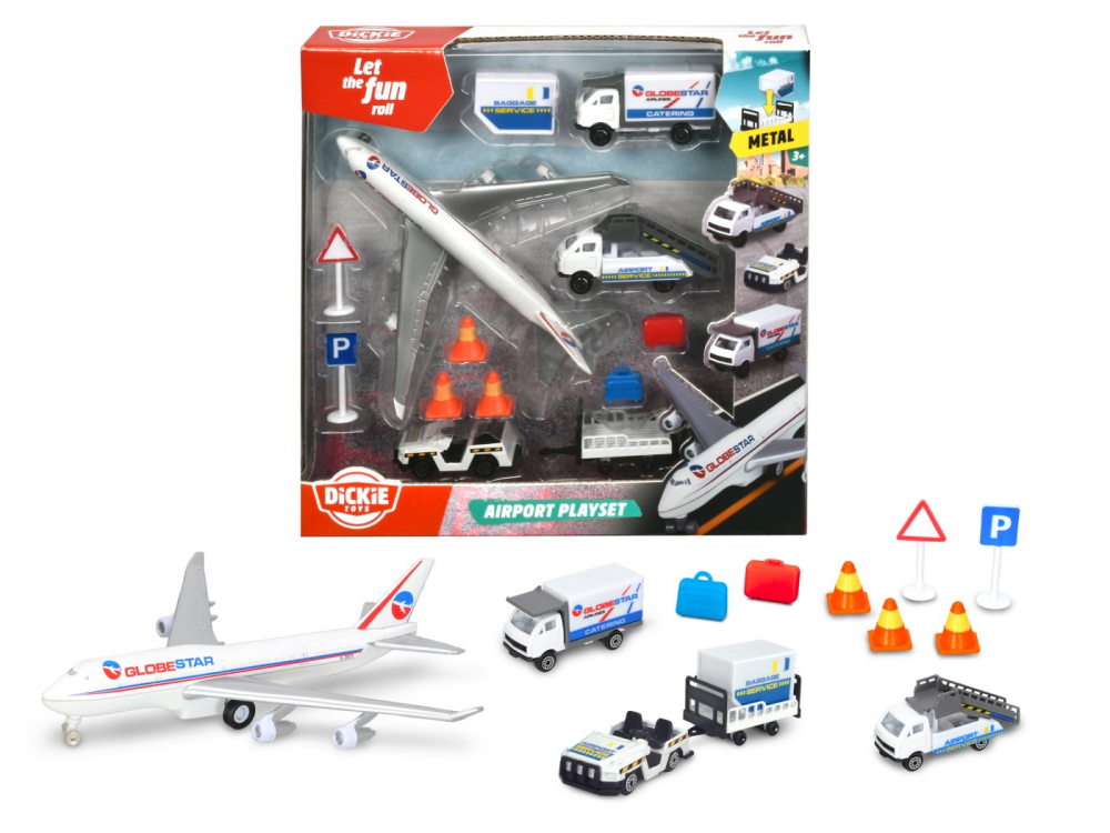 Set Aeroport Dickie 13 Piese Simba - Creativitate