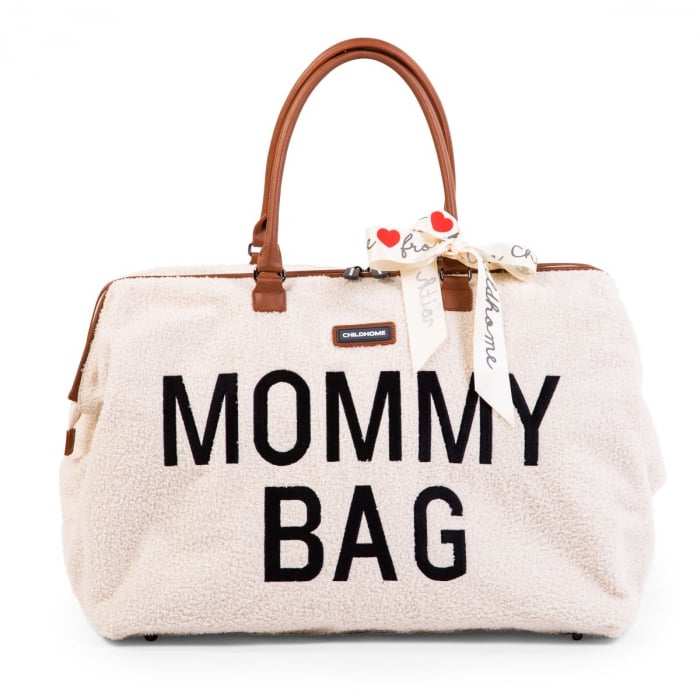 Geantă de încălțat Childhome Mommy Bag, Ecru