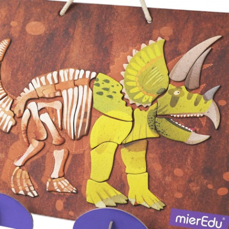 Joc Magnetic Triceraptors Mieredu | Educațional - imagine 3