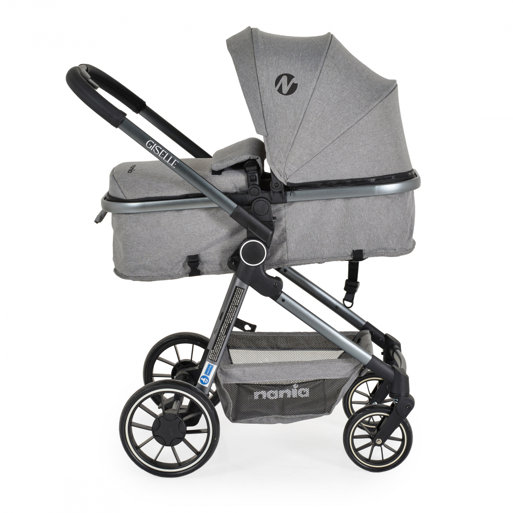 Carucior 2in1 Nania Giselle Gray, Reversibil - imagine 2