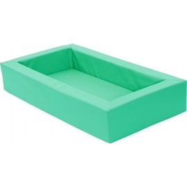 Patut Cresa Spuma Verde + Saltea Moje Bambino