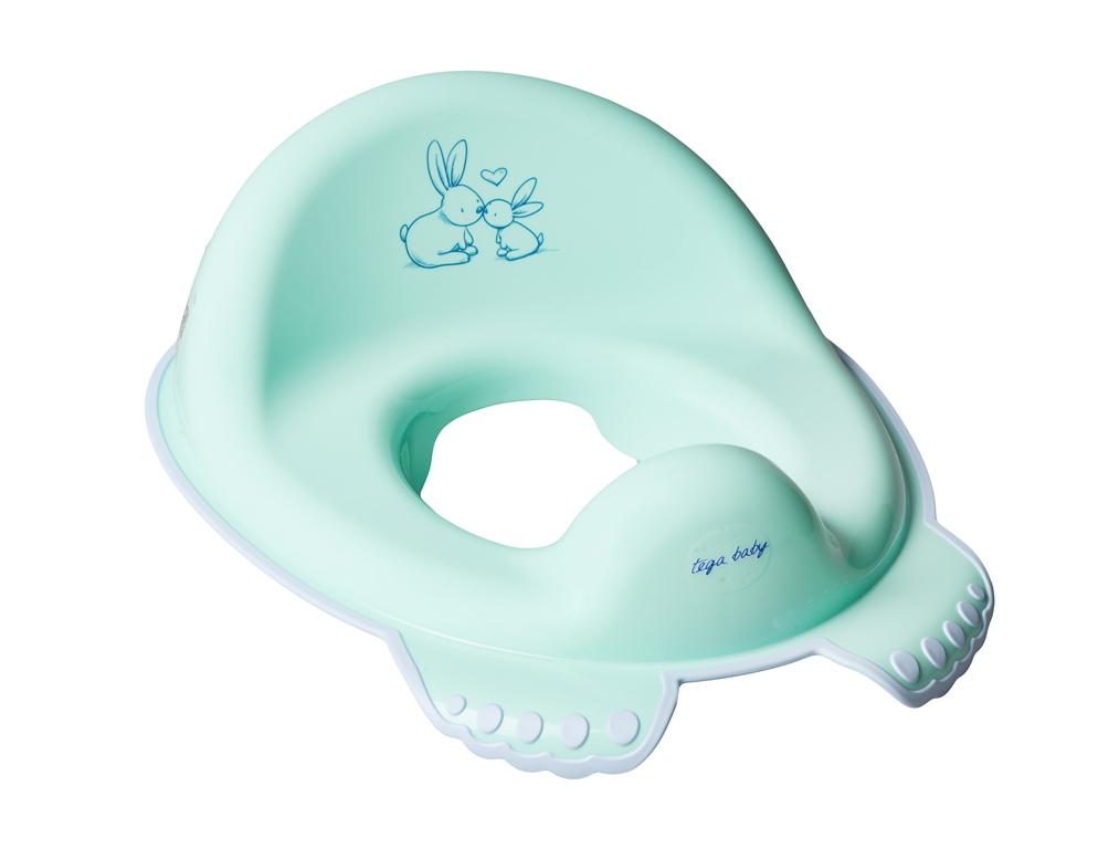 Reductor Toaleta Anti-derapant Little Bunnies Verde